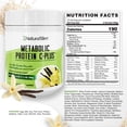 thumbnail image 2 of NaturalSlim Metabolic Protein C-Plus - Whey Protein Shake Powder Vanilla, 10 Servings, 2 of 7