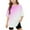 Pink, variant on Frwgonr Little Girl Tops Soft Everyday Tees Kids Tshirts Clothes Summer Tops T-Shirt Blue, Size 5-15 Years