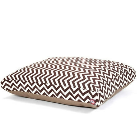 Majestic Pet Chevron Small Rectangle Outdoor Indoor Pet Bed Removable Cover