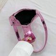 thumbnail image 2 of Bolsa bandolera de moda para mujer de media luna simple para regalo de cumpleaños (rosa) JShteea Para Estrenar, 2 of 9
