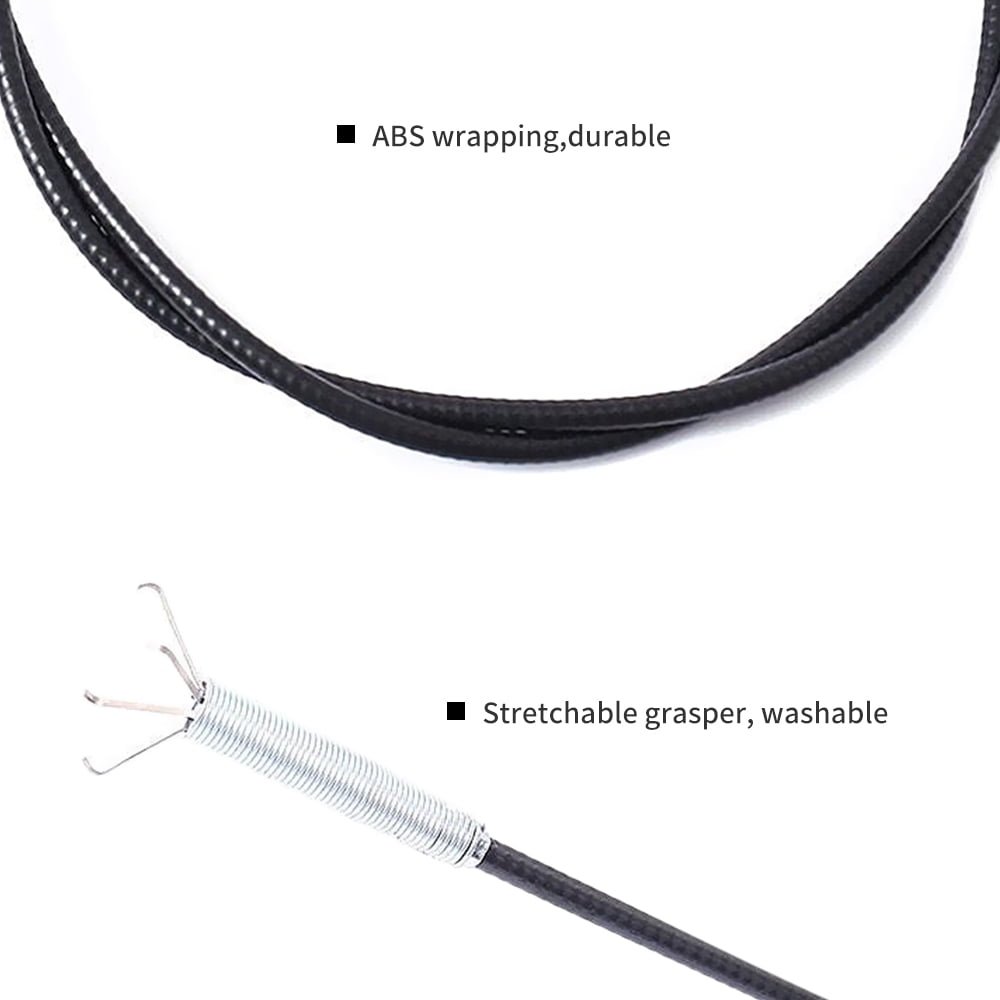 Buy Carevas Plumbing Drain Snake Clogged Drains Snake Auger Hair Clog