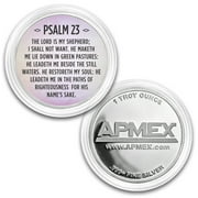 1 oz Silver Colorized Round - APMEX (Psalm 23, Lavender)