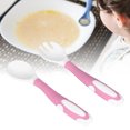 thumbnail image 1 of Baby Utensils Set, First Training Silicone Easy Grip Rounded Tip Baby Fork Spoon Set  for Self Feeding for Infant Blue,Pink,Green, 1 of 7