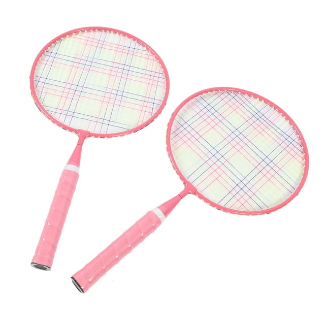 Children Badminton Racket Set with Soft Grip, High Elasticity and T Type Reinforced Joint, for Portable Kids Play, for Balance and Fitness
