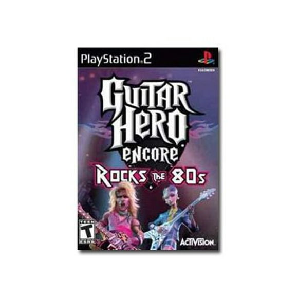 Guitar Hero Encore: Rocks the 80's - PlayStation 2