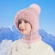 thumbnail image 5 of 3 In 1 Knitted Hat For Women With Scarf And Mask Fall Winter Warm Knitted Ski Scarf And Mask, 5 of 5