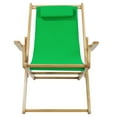 thumbnail image 4 of Sling Chair Natural Frame-Green Canvas, 4 of 10