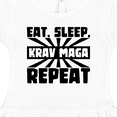 thumbnail image 3 of Inktastic Eat, Sleep, Krav Maga, Repeat Girls Toddler Dress, 3 of 4