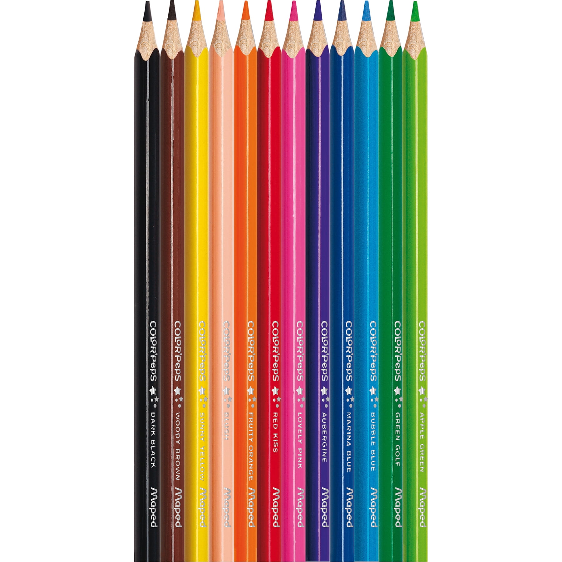 Maped Triangular Colored Pencils (144 Count)
