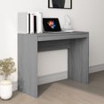 thumbnail image 1 of vidaXL Desk Grey Sonoma 90x40x72 cm Engineered Wood, 1 of 4