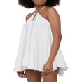 thumbnail image 1 of Robe Formelle pour Femmes à Col Licou, Ample, Dos Nu, Mini Robe de Soirée, 1 of 9