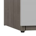 thumbnail image 2 of Bestar Ridgeley 28W 2 Drawer Lateral File Cabinet in silver maple & pure white, 2 of 7