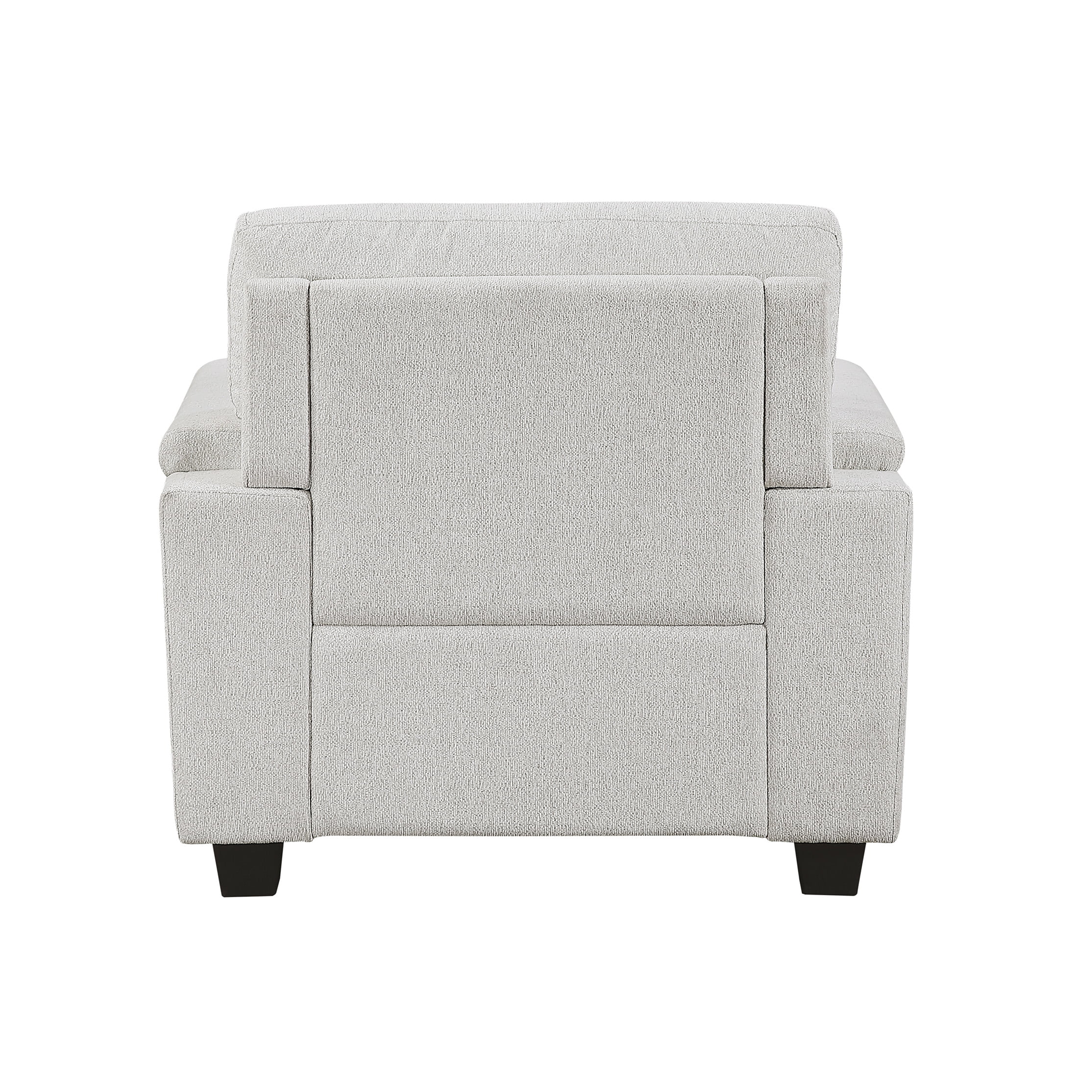 OakvillePark Sylvanora Contemporary Chenille Living Room Chair, Beige