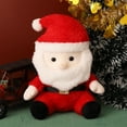 thumbnail image 2 of JeashCHAT Christmas Plush Toy, Santa Claus Snowman Reindeer Doll Stuffed Animals, Christmas Gifts, Christmas Decorations Indoor Home Office Car, 5.91 Inch, 2 of 6