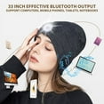 thumbnail image 2 of Zukuco Music Beanie Hat Bluetooth Knitted Beanie with LED Winter Warm Hat for Outdoor Skiing Cycling Gifts for Women Men, 2 of 9