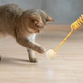 thumbnail image 5 of Gqtwoy Teasing Kitty Ball, Interactive Cat Toy with Bells, Playful Wand for Exercise, Fun & Engaging Feline Activity, Hanging Pet Teaser for Cats, 5 of 6