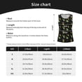 thumbnail image 6 of Vsdgher Bee Floral Print Tank Top Sports Vest Bra for Women Sports ,Performance Stretchy Quick Dry Sports Workout Running Top Vest with Removable Pads, 6 of 8