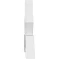 thumbnail image 3 of 96"W x 28"H x 4"D x 6"F, 7/12 Pitch, Vanguard Architectural Grade PVC Gable Bracket, 3 of 8