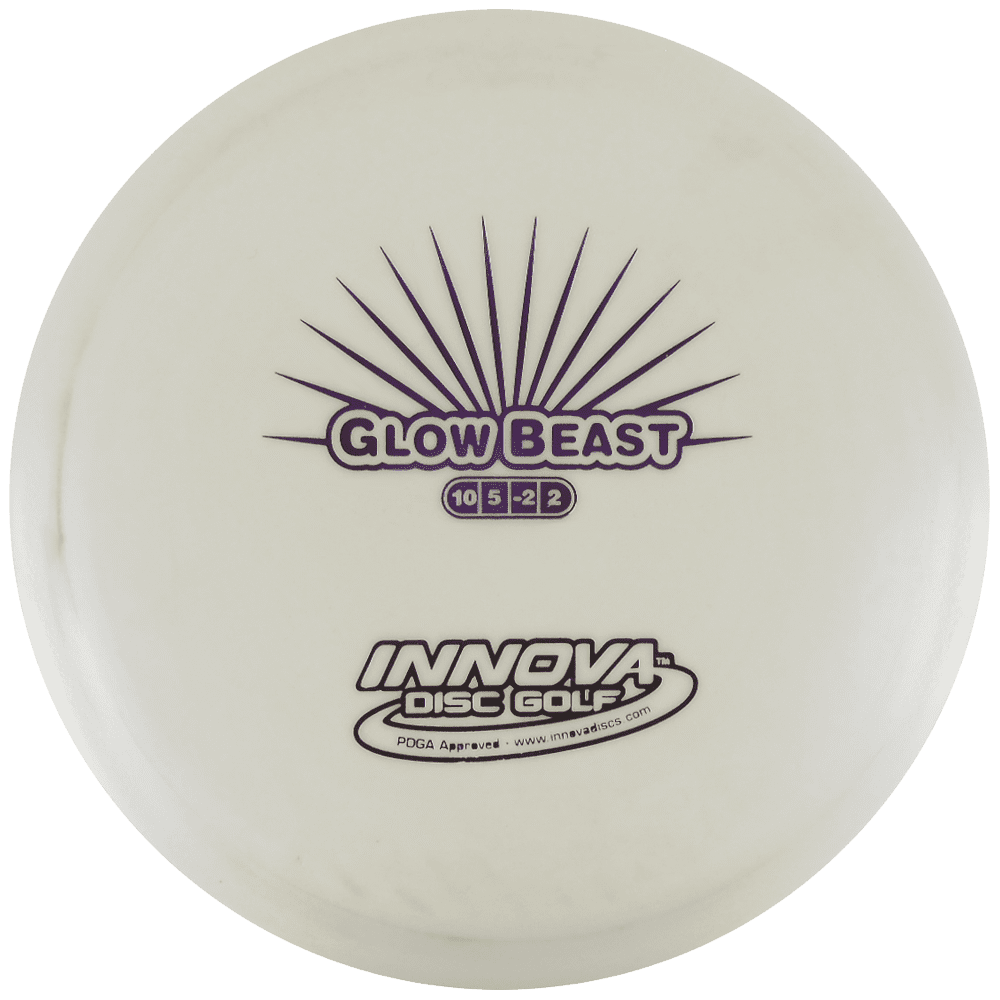 Innova DX Glow Beast 173-175g Distance Driver Golf Disc [Colors may vary] - 173-175g