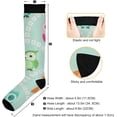 thumbnail image 3 of FREEAMG Cute Owl Compression Socks for Men & Women Knee High Stockings for Running, Sport, Hiking & Travel, 3 of 7