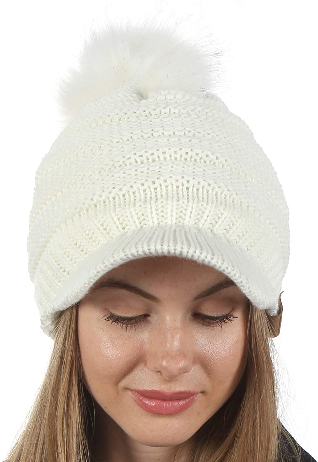 XYCCA Women's Soft Warm Ribbed Knit 