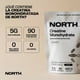 thumbnail image 4 of North Creatine Monohydrate | Creatina Monohidratada Micronizada 100% Alta Pureza | Fuerza · Masa Muscular · Cognición | Suplemento Alimenticio Vegano 450g | 90 Porciones, 4 of 8