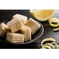 Loacker Quadratini Lemon, NonGMO CreamFilled BiteSize Wafer Cookies