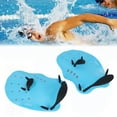 thumbnail image 5 of Adult Children Professional Swimming Paddles Girdles Correction Hand Fins Flippers Palm Finger Webbed Gloves Paddle Water Sports Blue Fangkenuo, 5 of 9
