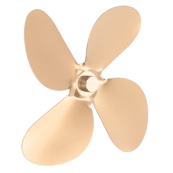 Aspa del ventilador, aspa del ventilador de la estufa Aspa del ventilador de la estufa de leña de aluminio Aspa del ventilador de la estufa Eficiencia óptima Jadeshay A