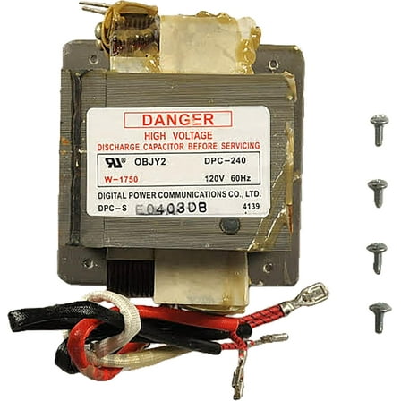 Whirlpool W10836753 Microwave Transformer