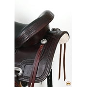 17 In Western Horse Treeless Saddle American Leather Trail Pleasure