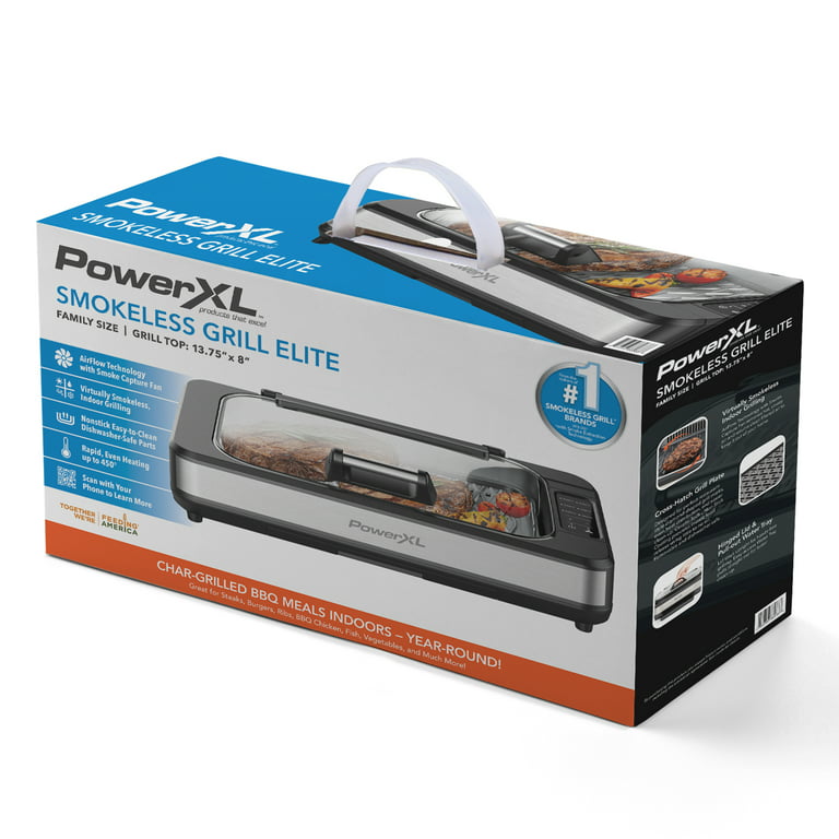 PowerXL Family Size Smokeless Grill As Seen on TV