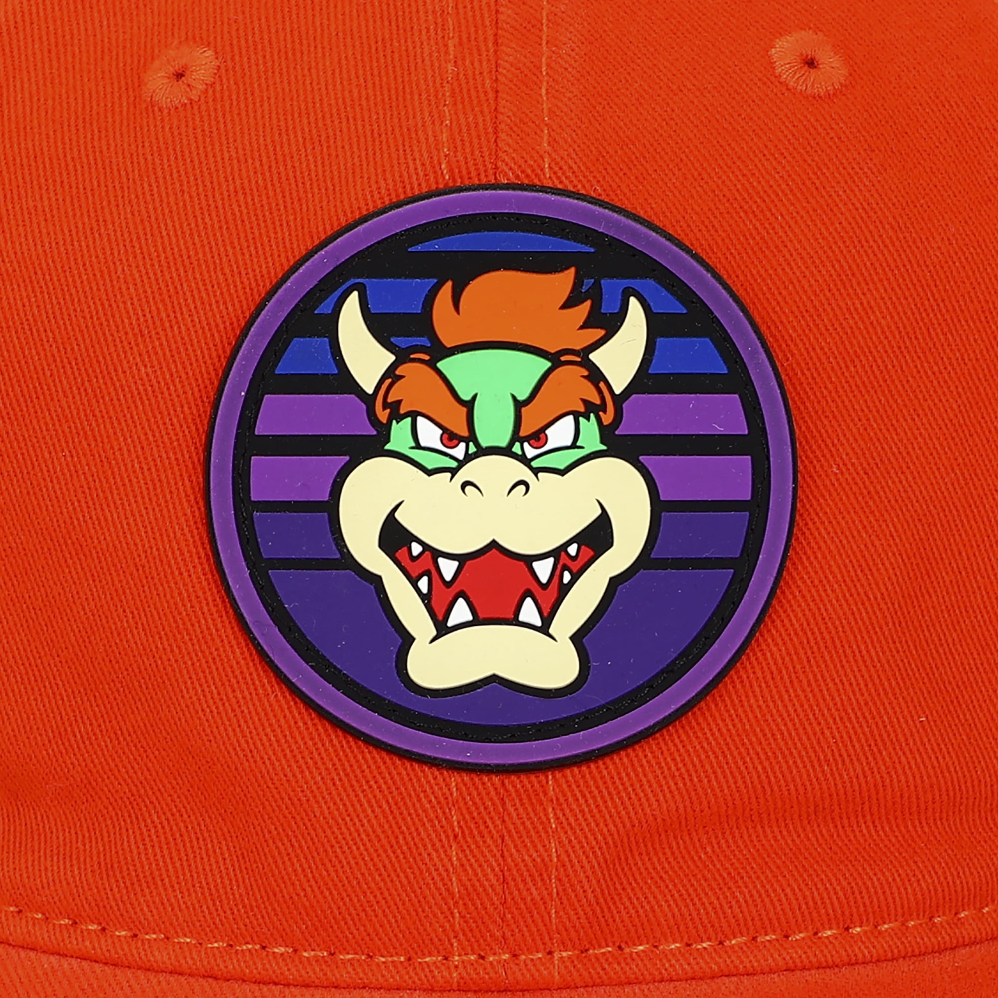 Super Mario Brothers Bowser Orange Traditional Adjustable Hat for Men