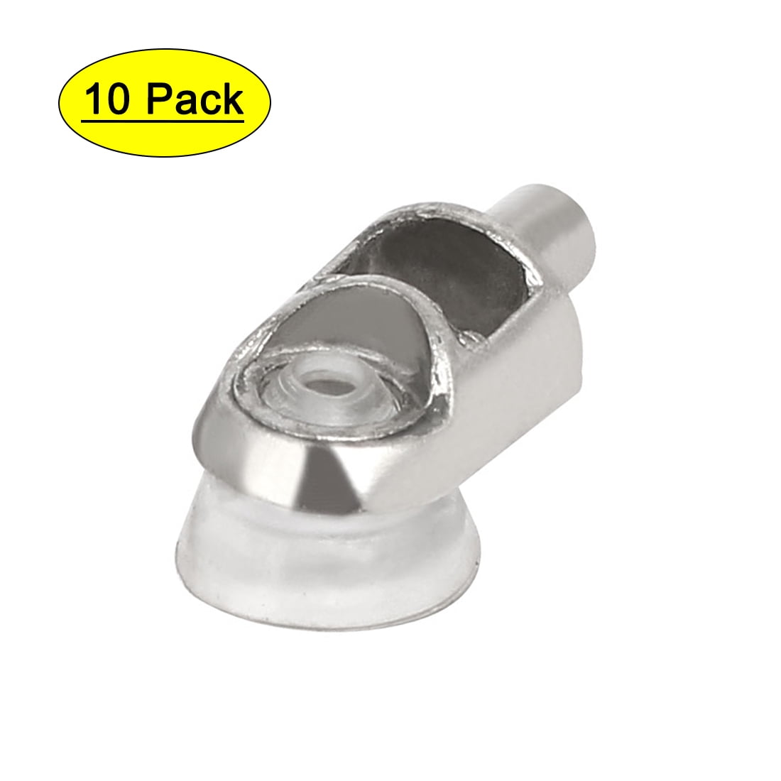 Unique Bargains Cupboard Plastic Suction Cup Glass Shelf