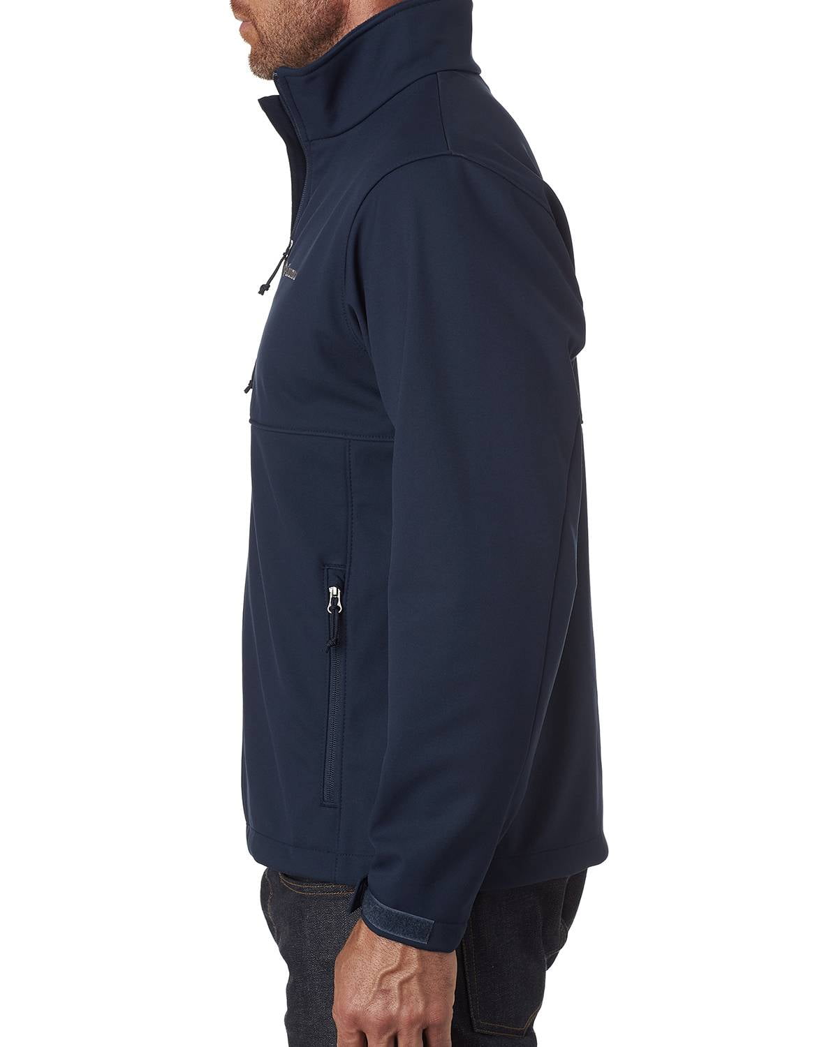 Columbia Men/'s Ascender Soft Shell Jacket Black or Navy S-2XL