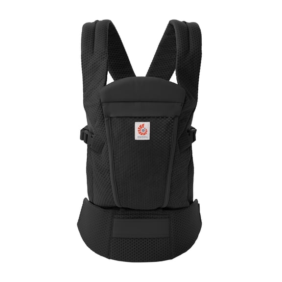 Ergobaby Omni Lite Mesh Baby Carrier, Onyx Black, Infant, Unisex, 7-35 lbs.