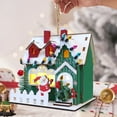 thumbnail image 4 of mfyjkho Adornos navideños de madera para casa, decoración interior en miniatura para escaparates, 12 x 11 x 9,5 cm, 1 pieza, 4 of 6