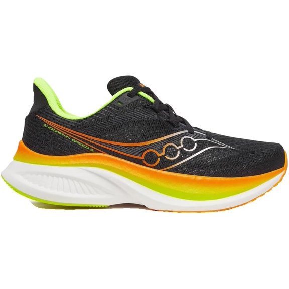 Saucony Men's Endorphin Speed 5, Black/VO2, 10