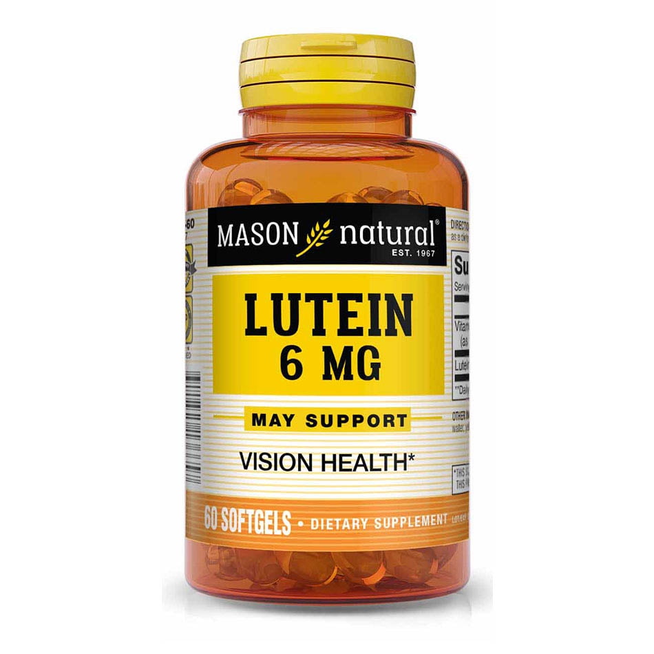 Mason Vitamins Natural Lutein 6 mg Softgels 60 ct