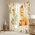thumbnail image 3 of Castle Fairy Cartoon Fox Hedgehog Curtains Pack of 2 (42x84 Each) for Preppy Child,Kawaii Jungle Animal Curtains Blackout,Happy Autumn Fall Bedroom Curtains,Microfiber Bedroom Decor, 3 of 6