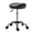 Black, variant on HOMCOM PU Leather Saddle Stool Height Adjustable Rolling Salon Chair Grey
