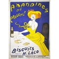 thumbnail image 3 of Cappiello, Leonetto 14x18 Black Modern Framed Museum Art Print Titled - Wine and Amandines, 3 of 5