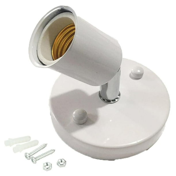Portalámparas E27, lámparas de pared modernas, apliques, decoración de luces de pared con rotación de 180 grados