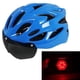 thumbnail image 1 of Casco de bicicleta con gafas magnéticas integradas, casco de ciclismo, casco de ciclismo de montaña, luz trasera, 1 of 3
