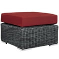 thumbnail image 5 of Ergode Summon 3 Piece Outdoor Patio Sunbrella Sectional Set - Canvas Red, 5 of 5