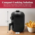 thumbnail image 5 of Elite Cuisine APET5211 1Qt Compact Air Fryer, 5 of 6