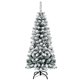 thumbnail image 1 of Costway 1,4m Árbol de Navidad No Iluminado con 242 Ramas Decoración para Casa Fácil de Montar, 1 of 7