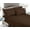 Brown, variant on Super Soft 1500 Series Sheet set, Full, Black