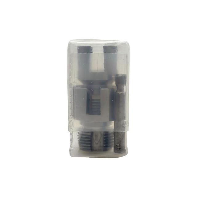 PVC Pipe Threader Set with Dual Dies for Internal & External Threading, 1/2 to 1 3/4 Pipe Sizes, Iron Construction, Home Improvement Plumbing Tool