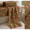 thumbnail image 6 of Soimoi Cotton Voile Fabric Leaves & Begonia Floral Print Sewing Fabric Yard 42 Inch Wide, 6 of 7